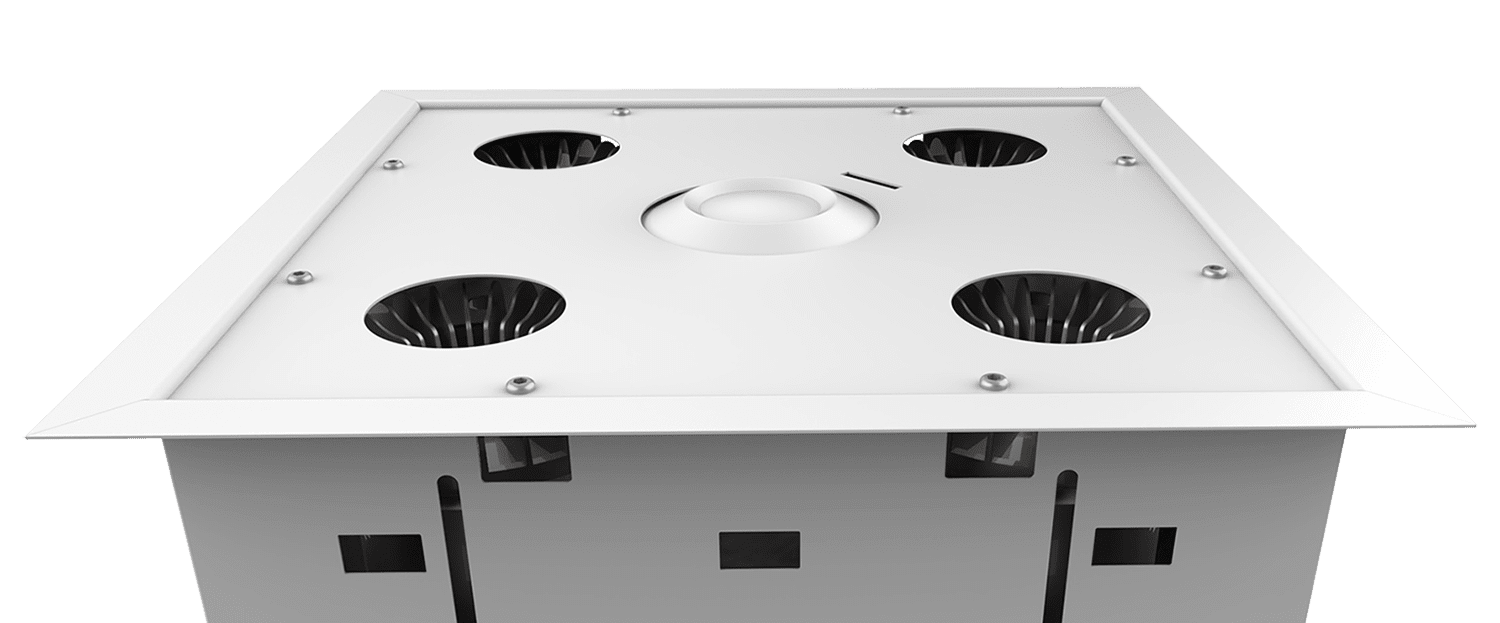 fog system security E400CPM MCU four cartridge ceiling unit
