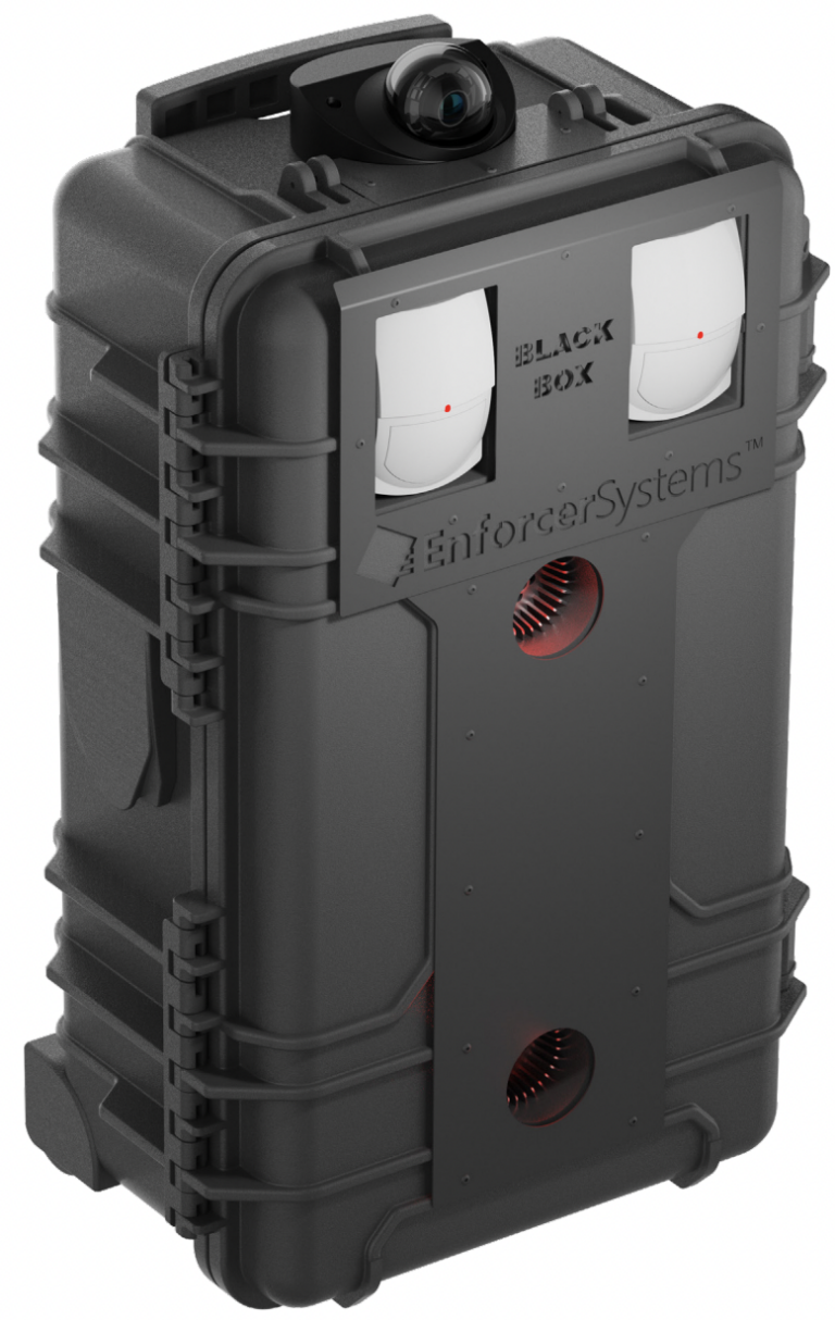 mobile security fog system Black Box Elite for temporary asset protection