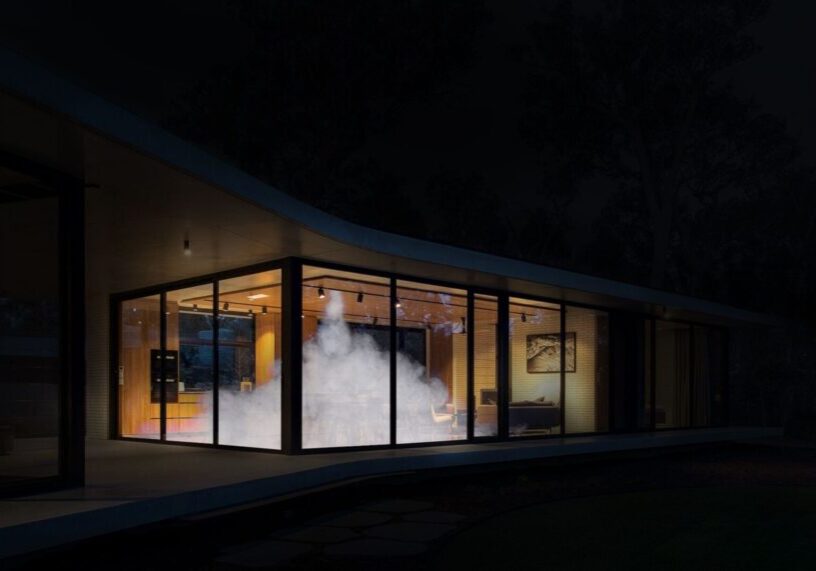 fog alarm system deployed in retail store